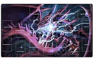 Mlikemat New Playmat Duel Monsters Osiris The Sky Dragon CCG TCG Card Game Mat + Free Bag (ZD014-432-A)