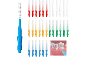 ZWZNBL 30 szczoteczek międzyzębowych, szczoteczki do czyszczenia zębów, szczoteczki do czyszczenia międzyzębów, do pielęgnacji jamy ustnej
