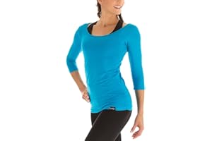 Winshape Damen Fitness Yoga Pilates 3/4-Arm Shirt WS4