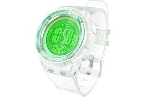 Bigmeda Reloj Digital para Niños Multifunción Resistente al Agua Reloj Digital con Alarma LED para Niños y Nina de 6 a 15 Años para Deportes al Aire Libre