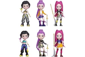Jilijia Juego de 6 figuras de anime Rumi/Mira/Zoey de PVC, figuras de dibujos animados, modelo coleccionable, estatua, decoración para tartas, regalo para los fans