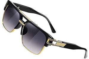 SHEEN KELLY Retro ponadwymiarowe okulary przeciwsłoneczne pilota, metalowa oprawka, dla mężczyzn, kobiet, kwadratowe okulary przeciwsłoneczne, złote