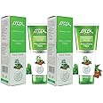 SSCPL Herbals Pollution Free Face Wash with Neem, Tea Tree, Manjistha & Cinnamon Extracts for Balanced, Bright & Glowing Skin, 100 gm (Pack of 2) - Gentle Cleanser for Men & Women