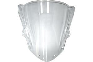 ‎PSLER Motorrad Windschutzscheibe Shield Wind Screen Windschutzscheibe für Kawasaki Ninja ZX10R 2008-2010 ZX6R 2009-2016