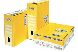 Favorit Buste Foratura Universale Spessore Medio, 22 x 30 cm, Giallo