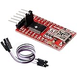 TECNOIOT FTDI FT232RL USB to TTL Serial Converter Adapter Module 5V and 3.3V + Cable |FTDI FT232RL USB-zu-TTL-Konverter-Adapt