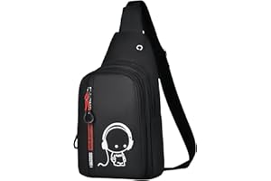 LEXICANMHS Bolsillo en el pecho para niños, riñonera para niños y niñas, bolsillos en el pecho para teléfono móvil y llaves, tamaño: 30 x 16,5 x 6 cm