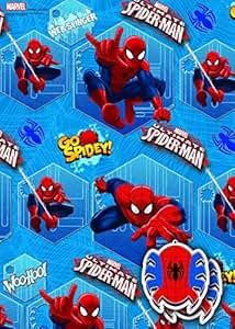 Disney Marvel Spider Man 2x Gift Wrap Sheets and 2x Gift Tags: Amazon