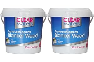 Nishikoi Twin Pack Clear Waters Pond Blanketweed 1 Litre Treatment