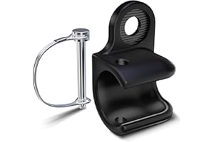 EMTB Attelage de remorque de vélo, attelage de remorque de vélo noir pour remorque de vélo Thule Fixation pour enfants, animaux domestiques, coupleur de remorque de vélo cargo