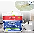 300gm Crack Seal Glue with Brush | Transparent Waterproof Solution for Roof Leakage | Waterproofing Agent for Lasting Protection | Epoxy Resin Sealant for Pipes, Walls, Tiles