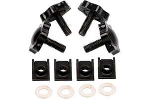 Bid4ze Kit de boulons de Selle dissuasifs Contre Le vol - Matériel de Montage Compatible avec Harley Touring Road King Street Glide Electra Glide Road Glide Road Glide 1993-2023