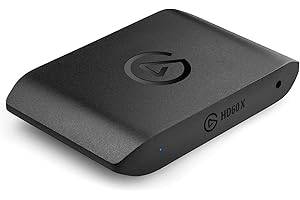 ‎ELGATO Elgato HD60 X - Streamen und aufzeichnen in 1080p60 HDR10 oder 4K30 mit ultraniedriger Latenz auf PS5/Pro, PS4/Pro, Xbox Series X/S, Xbox One X/S, in OBS und weiteren Programmen, PC und Mac