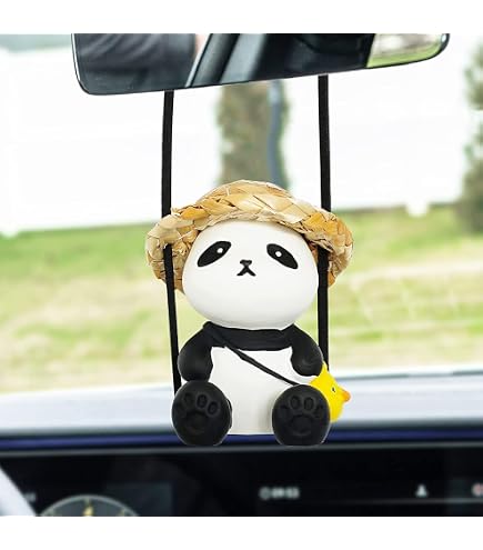 Decorazione per specchietto retrovisore interno 'auto, per auto, bambola di peluche con cordino robusto, squisito accessorio per interni auto, borse, zaini, chiavi 'auto, telefono