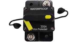 Alimentatore 12 V 20 A Interruttore Reset Auto/Marine 30-300A DC 12V - Per Audio, Inverter E Protezione Circuiti Pulsante Accensione Auto - Foto 4