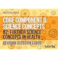 NCFE T Level Health Revision Question Cards for Core Component B2: Further Science Concepts