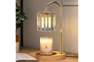 ‎SEENLAST seenlast Świece lampy, palnik elektryczny olejki eteryczne palnik z timerem i regulatorem intensywności, Vintage podgrzewacz świec do domu, sypialni, dekoracji