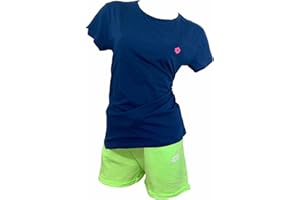 Lotto Tuta Donna Estiva - Completo Donna Sportivo in Cotone - T-SHIRT e BERMUDA