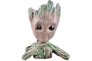 thematys Baby Groot | 15x8,5x8,5cm | Maceta | Figura de Juego | Figura de Acción | Película Clásica | Artículo Fan | I Am Groot | Guardianes de la Galaxia | Regalo | Decoración de acuarios