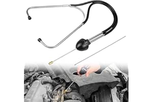 KIPTVO Engine Stethoscope, Auto Mechanics Stethoscope, Auto Mechanics Car Engine Diagnostic Tool Stainless Steel Listening Equipment Repair, for Car and Other Vehicles