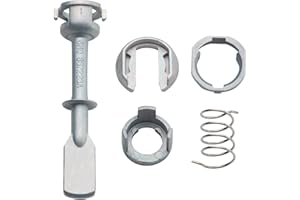 ZEALfix Kit di riparazione cilindro serratura sinistra o destra 58 mm 6N0837223A eccentrico Paddle adatto per Polo 6N