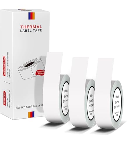 Q30 Q30S Q31 Q32 D30S Thermal Label Paper Self Adhesive, Color Pattern