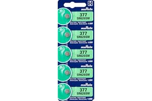 Murata SR626SW/377 Silver Oxide Batteries (1.55V) 5 Pieces