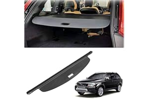 CMHZJ Car Retractable Cargo Cover Luggage Shade Shield for Volvo XC90 2005-2013, Black Rear Trunk Parcel Shelf, Security Shield Panel Roller Blind, Interior Accessories