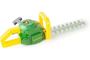 Tomy John Deere Taille-Haie, Jouet de Jardinage sans Pile avec Action mécanique et bruitages réalistes pour Enfants de 18 Mois et Plus