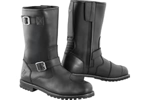 ‎BOGOTTO Bogotto Danko wasserdichte Motorrad Stiefel, schwarz, 42