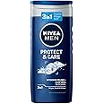NIVEA MEN Gel doccia Protect e Care 3 in 1, 250 ml