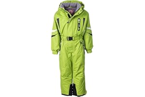 GOLDER Schneeanzug Kinder, wasserdichter Skianzug Jungen/Mädchen, einteiliger Winter-Overall | 110 116 122 128 134 140