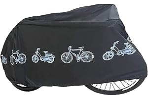 VARUN Funda Bicicleta, Funda Bicicleta Exterior, Para Bicicleta, Para Mountain Bike, Antipolvo Impermeable Protección UV, Funda Bicicleta Nylon Alto Rendimiento