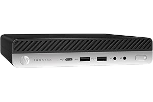 HP Mini PC Computer Desktop ProDesk 600 G3, Procesador Core i5-6500T, Memoria RAM 16GB, Disco SSD 256GB M.2 NVMe, Win 11 Pro (reacondicionado)