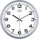 GALAXY WALL CLOCK - METAL CORD GRAY