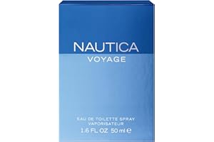 Nautica Voyage, Eau de Toilette Spray, Profumo Uomo con Note di Mela, Cedro e Muschio - 50 ml