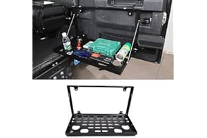 Diyucar Mensola in lega di alluminio per portellone auto, tavolo pieghevole cargo, mensola, accessori auto