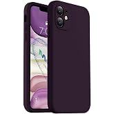 CONSTRAIN - Iphone 11 ile Uyumlu Telefon Kılıfı - Iphone 12 G&ouml;r&uuml;n&uuml;ml&uuml; K&ouml;şeli Tasarım, İ&ccedil;i Kadife Lansman Kılıf - Derin Mor