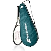 Sporsize Tennis Racket Cover Tenis Raketi Kılıfı &Ccedil;antası (Koyu Yeşil)
