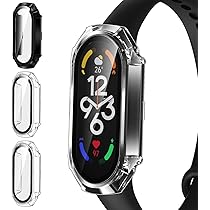 Tuocal 2 Fundas Compatibles Con Xiaomi Smart Band 9 Pro Funda, Flexible TPU Protector De Pantalla Case 360° Redondo Resistente A Los Arañazos Cubierta Ultra Fina Protección Carcasa Para Xiaomi Smart