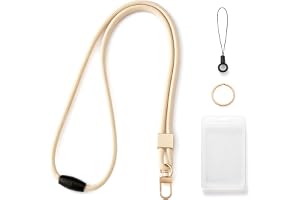 CHUQING Halsband för nycklar Nyckelring Långa töjbara band för ID-märken Nyckelring Telefon Halsband Kryssningslinor