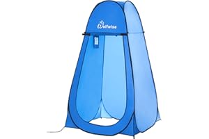 WolfWise Tenda ad Apertura Istantanea Pop-Up Campeggio Spiaggia Bagno Spogliatoio Doccia Riparo Privato
