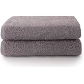 Top Towel Large Bath Shower Towels (2 Pieces): Soft and Absorbent Shower Towels &ndash; 100% Cotton, 400 g/m&sup2;, Lint Free