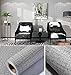 Produktbild REAGONE Selbstklebende Wallpaper Wallpaper wasserdicht Grau 60 cm Breite von 10 m, 10 m lang eine Rolle der Schlafräume und Warm, die Leinwand - Pixel Grau 60 Cm W/3M Preis, Große 808071