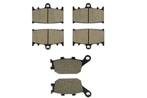 SOMMET Motorcycle front and rear brake pads for Suzuki GSF 650 Bandit (2007-2011)
