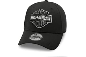 HARLEY-DAVIDSON Męska czapka bejsbolowa Bar & Shield czapka motocyklowa czapka z bawełny z taśmą stretchową
