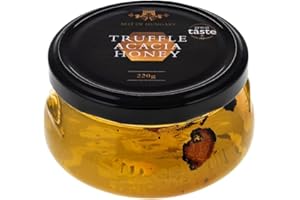 BEST OF HUNGARY Truffle Acacia Honey 220g - Gourmet Condiment - Perfect with Cheese