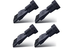 Cuidongsheng 4 Piezas Accesorios de Cepillo Limpiador de Vapor para Karcher SC1 SC2 SC3 SC4 SC5, Limpiador de Vapor Electrico Juego De Cepillos para Lechada