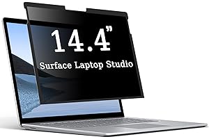 ZOEGAA ZOEAGG Removable & Reusable Privacy Screen for Surface Laptop Studio 14.4 inch,Easy Installation/Anti-Spy/Anti-Glare/Anti Blue Light,Microsoft Surface Laptop Studio 2 Privacy Screen Protector