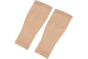 Beauty7 Tattoo Cover Up Sleeve Elastic Fiber Arm Leg Compression Sleeves Concealer Support Color Skin 2pcs